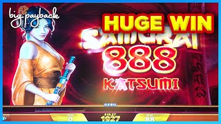 AWESOME SESSION Samurai 888 Katsumi Slot - HUGE WIN