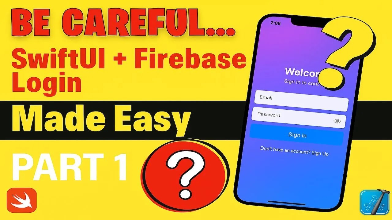 How to Build Firebase Login & Sign-Up in SwiftUI (Async/Await Tutorial ...