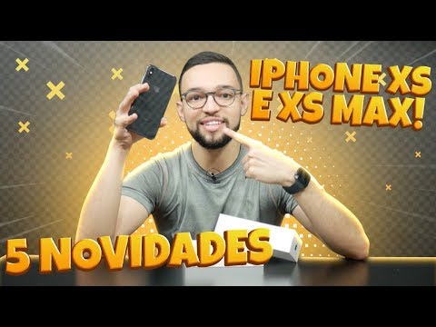 5 NOVIDADES do iPHONE Xs e Xs Max 