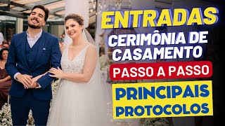 Ordem Das Entradas Na Cerimônia De Casamento Sequência De Entrada De Padrinhos Cortejo De Casamento