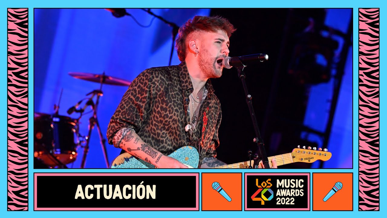 Dani Fernández -  Clima Tropical | En directo en LOS40 Music Awards 2022