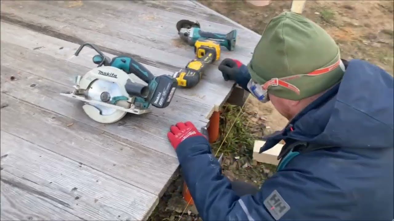 Terasos  STOGO  statymas ir poliai kaip Linksmieji kalneliai