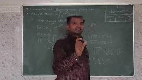 S Y B Sc SEM 3 MATHEMATICS UNIT 5 Beta Gamma Function PART 4 Parangat College Maharshi Gurukul