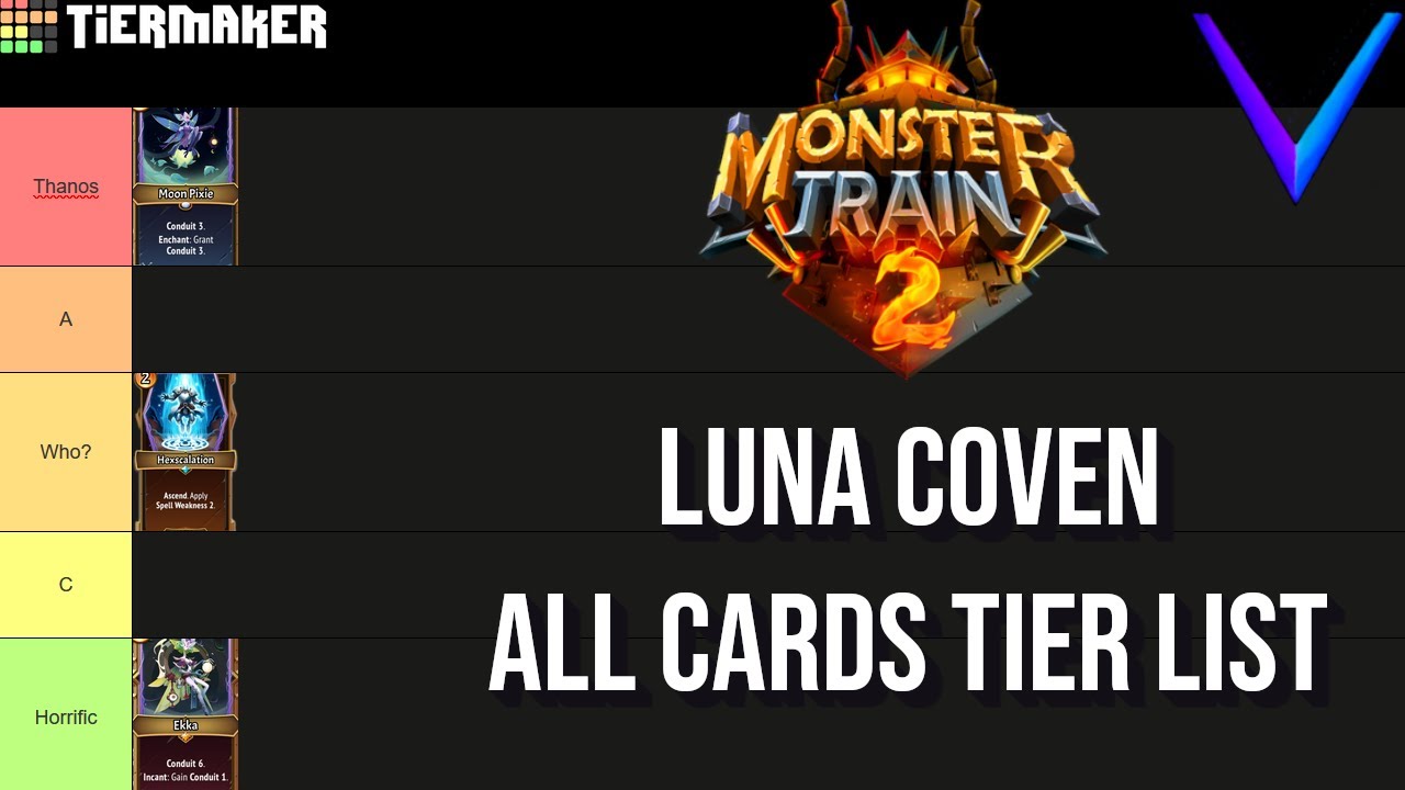 Luna Coven All Cards Tier List | Monster Train 2