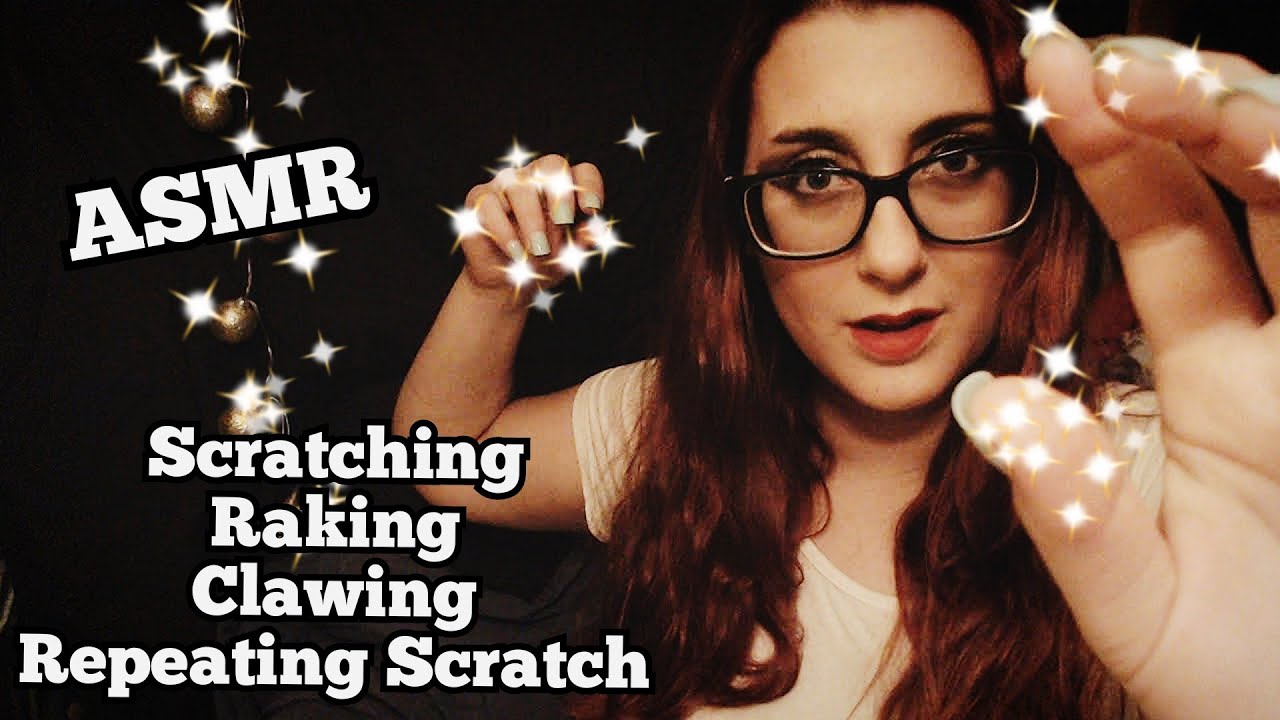 ASMR ~ SCRATCHING RAKING & CLAWING YOU TO SLEEP ~ Repeating Scratch