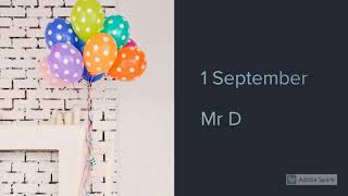 Remote Learning Assembly - 28 August 2020