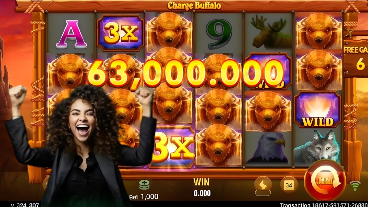Charge Buffalo Jili Slot Game || Play Best Tips & Tricks || Best Time Entertainment 