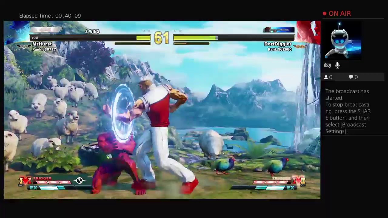 haruki7samurai's Live PS4 Broadcast first online play