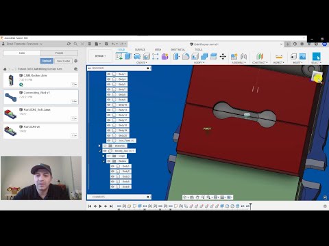 Fusion 360 CAM Tutorial 1.3 Design Custom Soft Jaws
