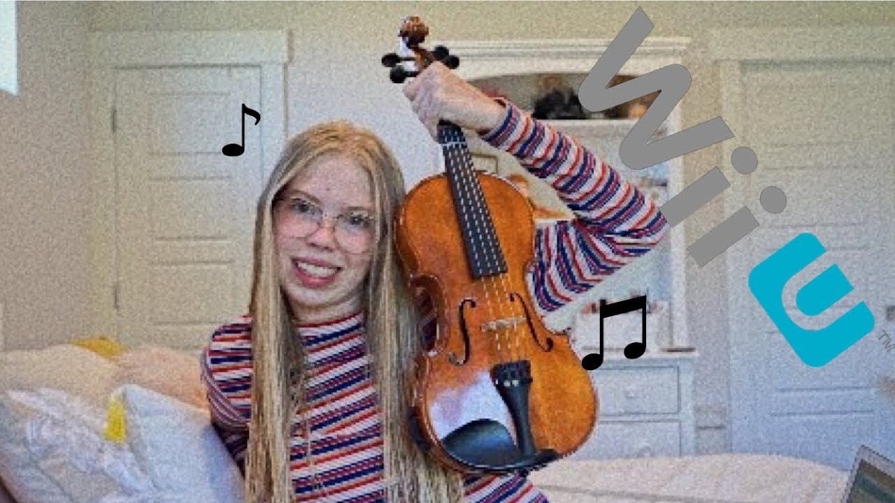 I TRIED LEARNING THE WII THEME SONG ON MY VIOLIN!