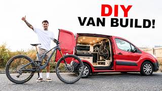 MTB Van Build - Building The DREAM Riding Van!