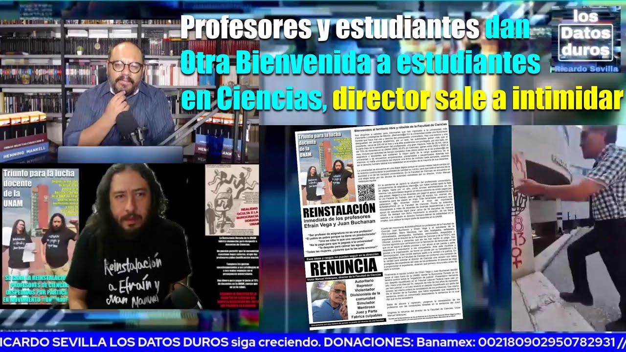Profesores y estudiantes dan Otra Bienvenida a estudiantes en Ciencias ...