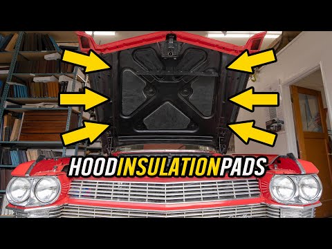 How to Install Cadillac Under the Hood Insulation Pads