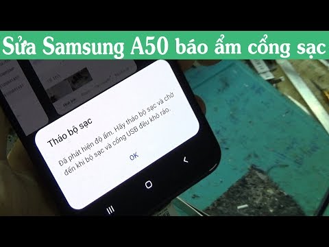 Video Sửa samsung A50 báo ẩm cổng sạc , thay chân sạc... - youtube