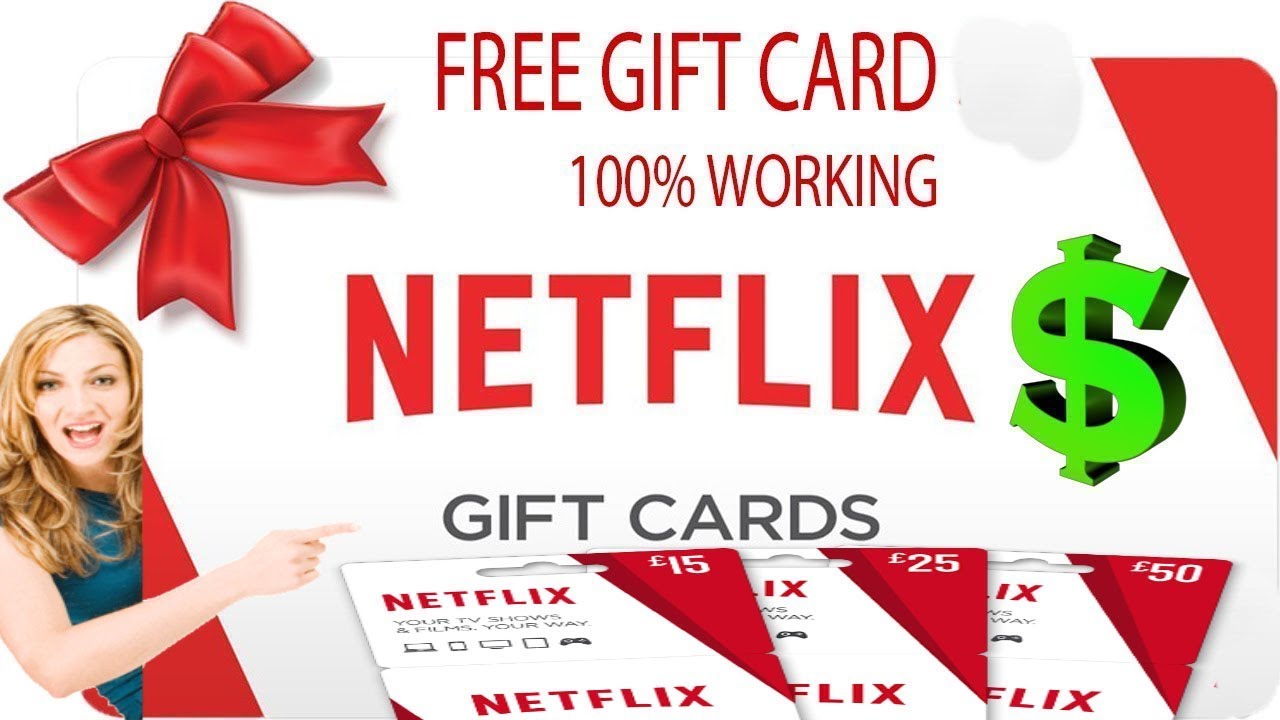 Free Netflix Gift Card Codes, How to get Netflix gift code