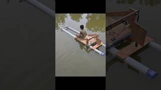 Homemade Speed Boat Project • Remote Controll BLDC Motor Power Boat #shorts #boat #rcboat #rc