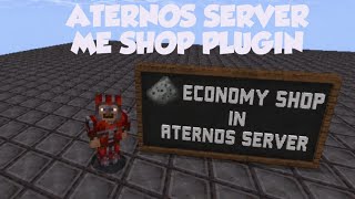 Shop plugin in aternos server