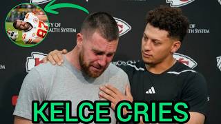 Travis Kelce Burst into Tears talking about his injury situation and Chiefs loss to Seattle Seahawks