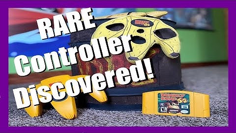 Super RARE Donkey Kong Controller FOUND!!!