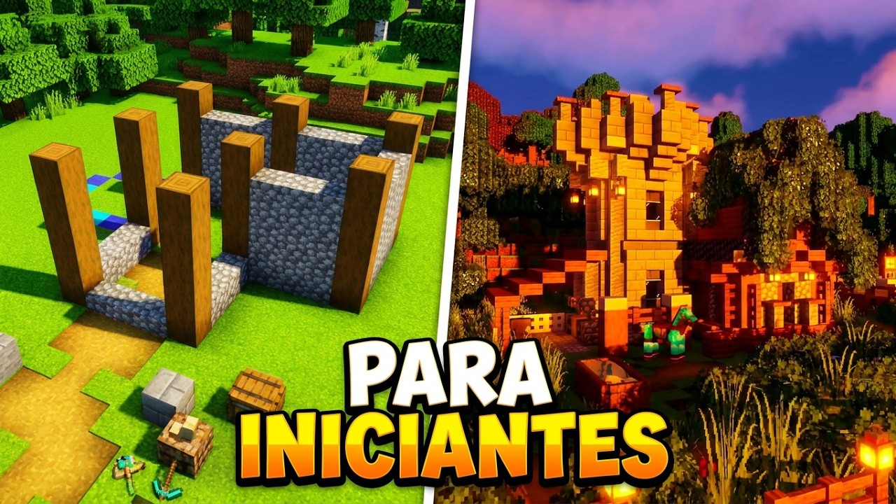 ⚒️ Minecraft 1.20 Como Fazer Uma Casa Medieval Para Iniciante no ...