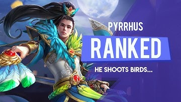 🕊️ HE NOW SHOOTS BIRDS!! | HEROES EVOLVED - PYRRHUS BUILD | QUETZAL ZEALOT SKIN | RANKED GAMEPLAY
