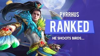 🕊️ HE NOW SHOOTS BIRDS!! | HEROES EVOLVED - PYRRHUS BUILD | QUETZAL ZEALOT SKIN | RANKED GAMEPLAY
