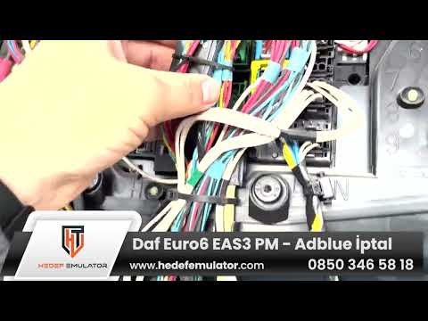Video di installazione di Emulatore AdBlue DAF EAS3 PM Euro 6 | FAP/DPF