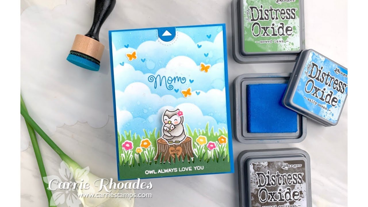 Lawn Fawn Mom + Me Pull Tab Card - YouTube