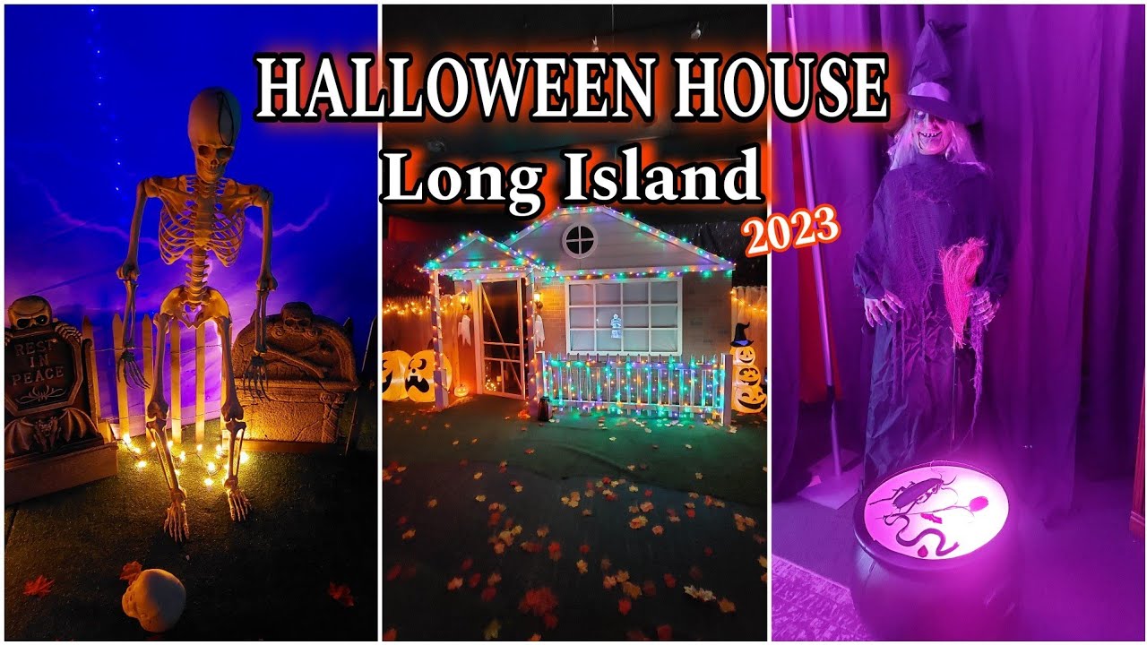 HALLOWEEN HOUSE LONG ISLAND 2023!/10 cuartos con tématica de HALLOWEEN