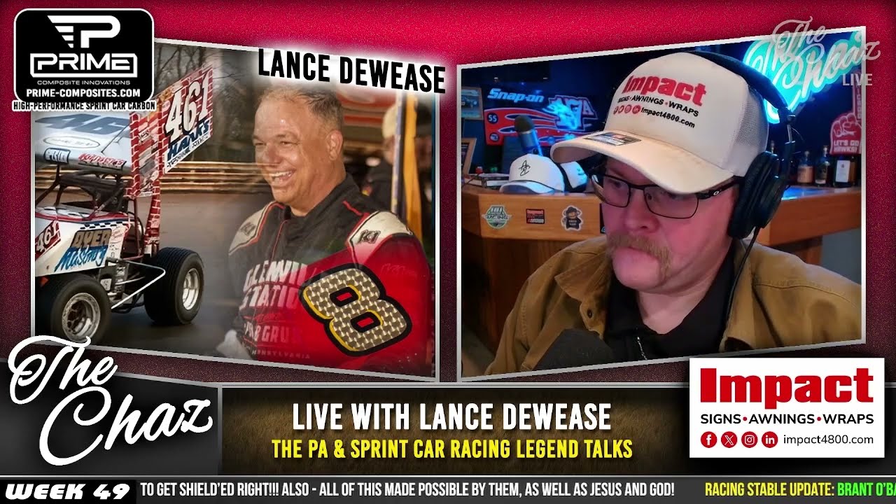 Лэнс Дьюиз делится своими мыслями о новой серии гонок на спринтерских автомобилях PA 410.