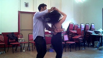 Rodrigo Oliveira and Karina Carvalho Zouk Class