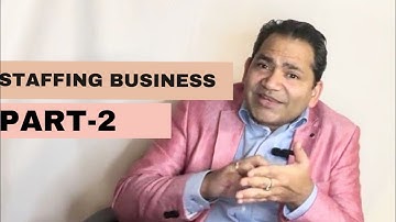 Staffing Business Series - what Processes are made of- Various Components - Part 2