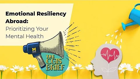 Emotional Resiliency Abroad: Prioritizing Your Mental Health