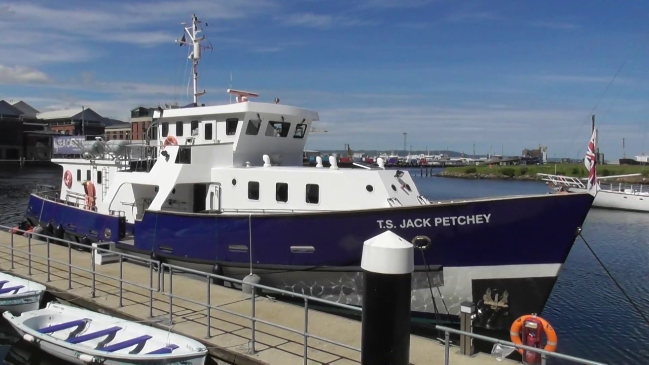 t-s-jack-petchey-training-ship-belfast-harbour-marina-youtube