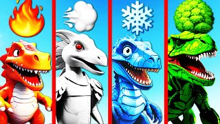 Upgrading ELEMENTAL DINOSAURS