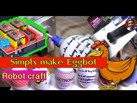 How to make Eggbot simple way | INKSCPE + Eggbot | Experiment uae |