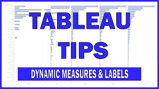 Famous Tableau Tips & Tricks - Dynamic Measures & Labels Tutorial Profile