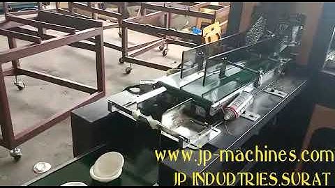 Fully Automatic High speed paper plate and bowle machine by JP INDUSTRIES SURAT CALL +918866650880