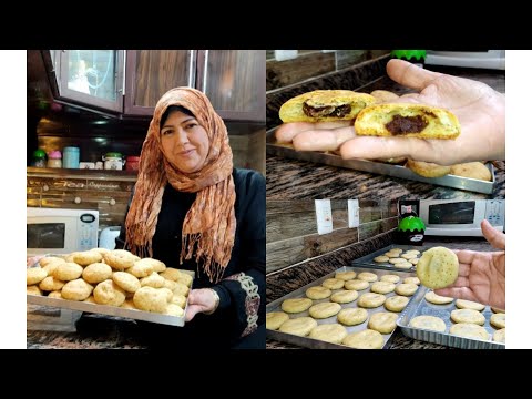 القرص بالعجوه قرص العيد الناشفه القرص المبسوسه قرص فلاحي بتاعه زمان الزمن الجميل