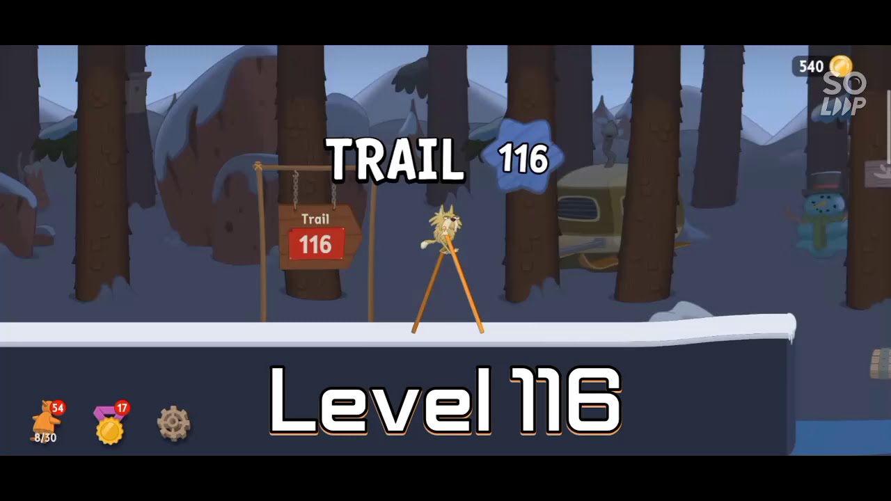 Walk Master Trail/Level 116