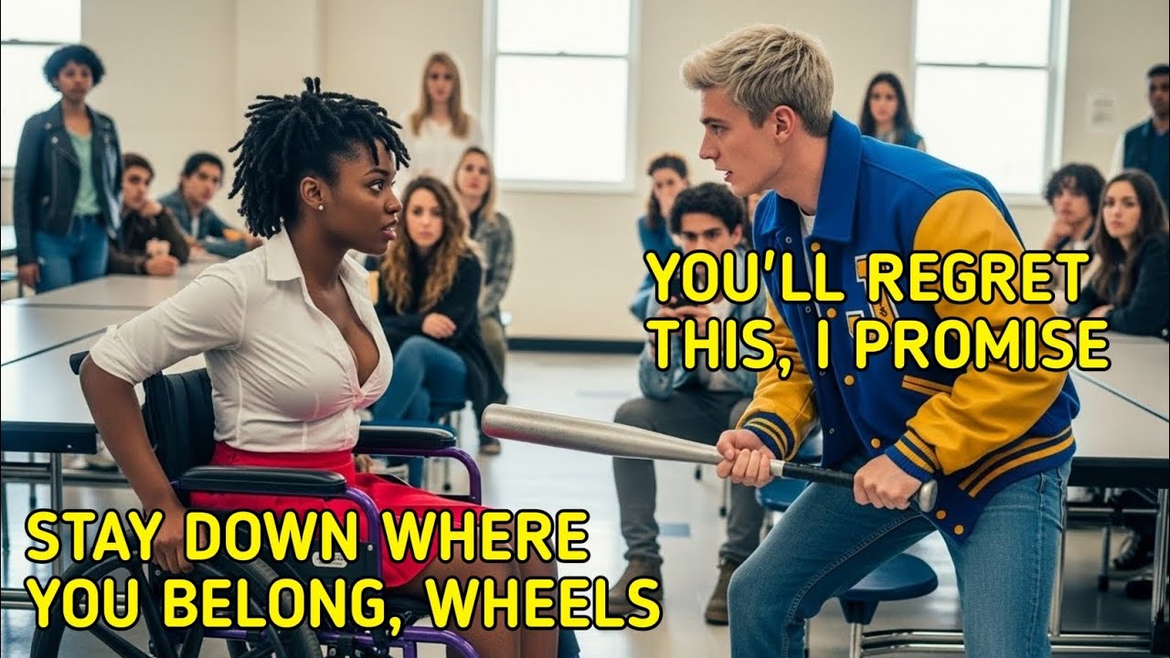 Bullies Destroyed the Disabled Girl's Wheelchair at Lunch — Then Her Military Brother Walked Into 