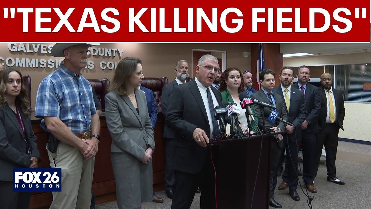 FULL: Galveston County authorities announce arrest in "Texas Killing ...