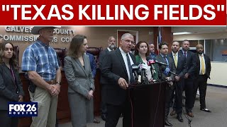 Full Galveston County Authorities Announce Arrest In Texas Killing Fields Case