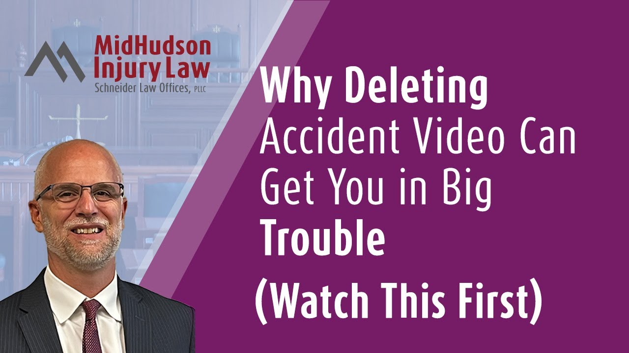 Why Deleting Accident Video Can Get You in Big Trouble (Watch This First)