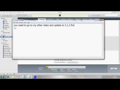 How To Update Ipod Touch to 3.1.3 (FREE)