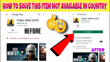 How to Change Country in Play Store in 2021 | Pubg new state register issue playstore / How to Fix