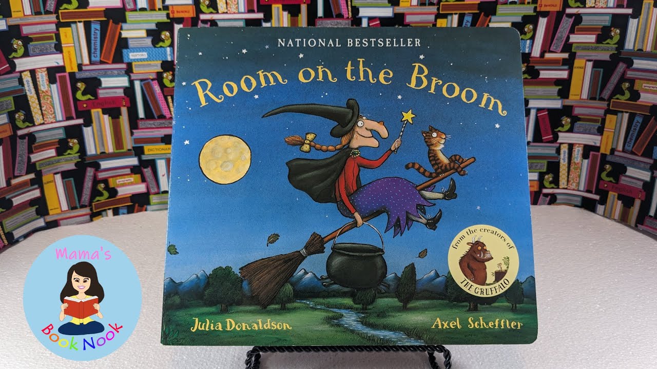 Kids Book Read Aloud: Room on the Broom by Julia Donaldson - Mama's ...