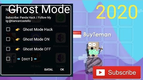 Script Hack Ghost Mode V1 GrowTopia