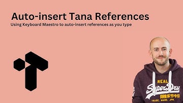 Auto-insert Tana References