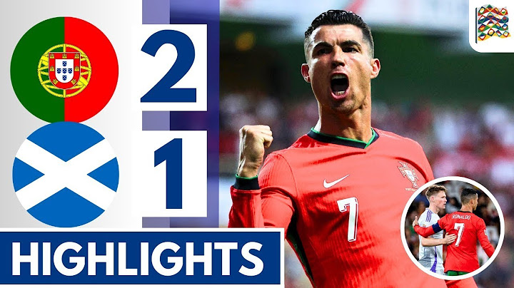 Ronaldo 88' Winner! Portugal vs Scotland 2 1 Extended HIGHLIGHTS   Nations League!